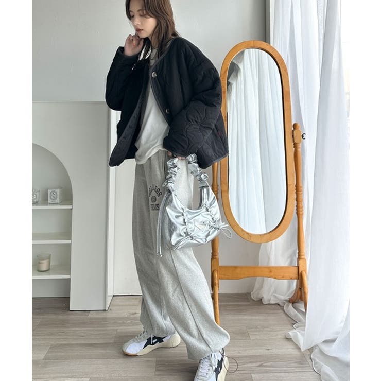 《Javaジャバコラボ》大人カジュアルの大定番。ノーカラー波キルティングコート | Classical Elf  | 詳細画像10 