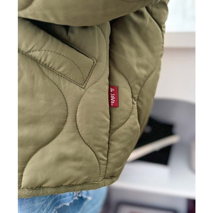 《Javaジャバコラボ》大人カジュアルの大定番。ノーカラー波キルティングコート | Classical Elf  | 詳細画像24 