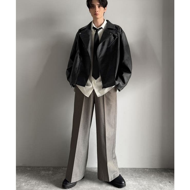 甘さ控えめ、無敵の女っぽさ。フェイクレザーダブルライダースジャケット | Classical Elf  | 詳細画像17 