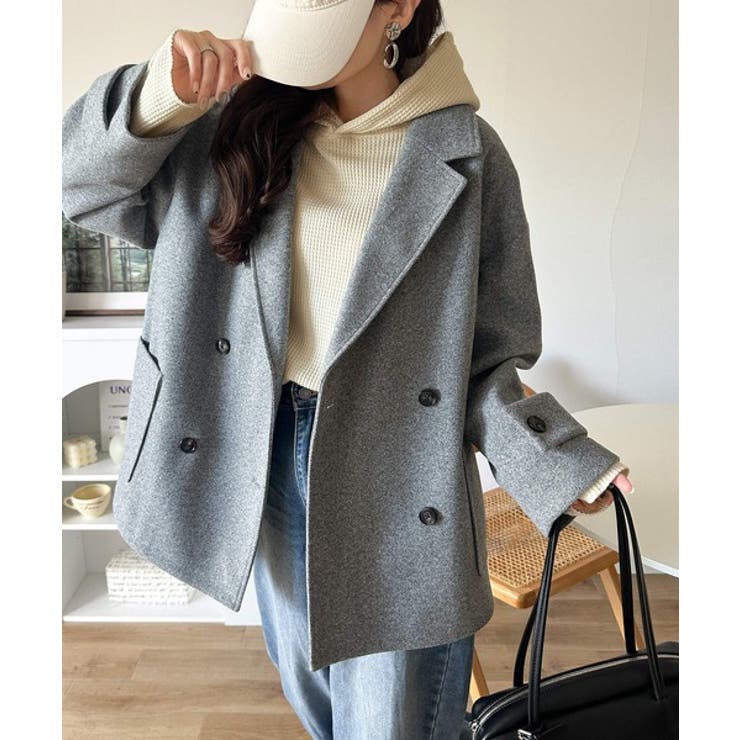 大人の洗練された日常を。ヘビーウェイトワッフルフーディー | Classical Elf  | 詳細画像9 