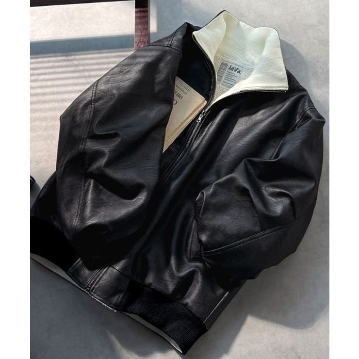 気分に合わせて変化を楽しむ。2wayフェイクレザー×ボアリバーシブルブルゾン | Classical Elf  | 詳細画像42 