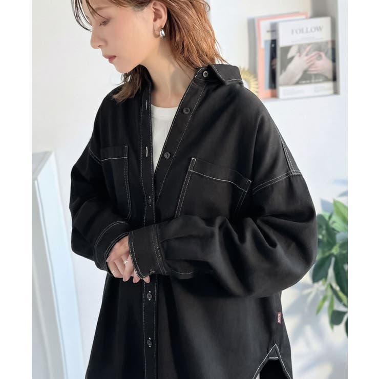 《JaVaジャバコラボ》ラフに羽織れる着回し力抜群の一枚◎綿100%ビックポケッ… | Classical Elf  | 詳細画像14 