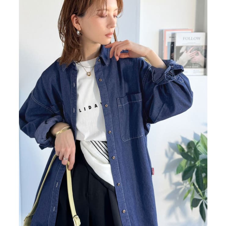 《JaVaジャバコラボ》ラフに羽織れる着回し力抜群の一枚◎綿100%ビックポケッ… | Classical Elf  | 詳細画像20 