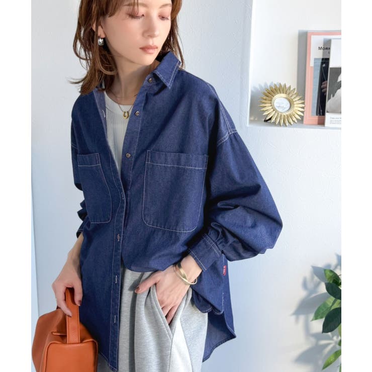 《JaVaジャバコラボ》ラフに羽織れる着回し力抜群の一枚◎綿100%ビックポケッ… | Classical Elf  | 詳細画像23 