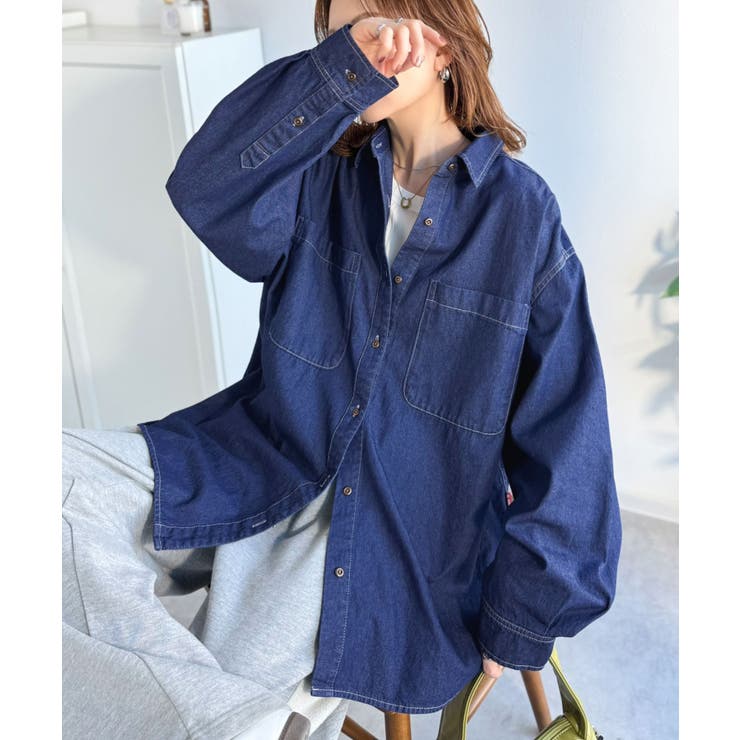 《JaVaジャバコラボ》ラフに羽織れる着回し力抜群の一枚◎綿100%ビックポケッ… | Classical Elf  | 詳細画像31 