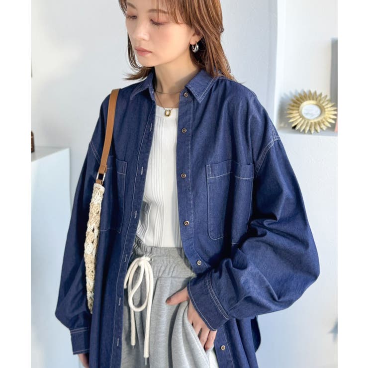 《JaVaジャバコラボ》ラフに羽織れる着回し力抜群の一枚◎綿100%ビックポケッ… | Classical Elf  | 詳細画像32 