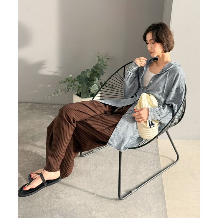 《JaVaジャバコラボ》軽やかに、さらりと。コットン100％フード付き袖シャーリ… | Classical Elf  | 詳細画像9 