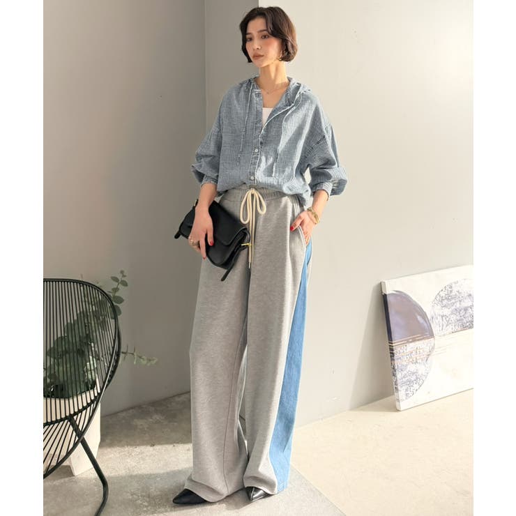 《JaVaジャバコラボ》軽やかに、さらりと。コットン100％フード付き袖シャーリ… | Classical Elf  | 詳細画像10 