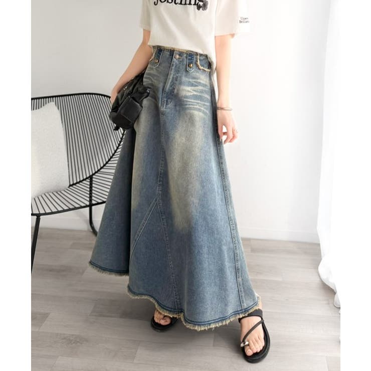 《JaVaジャバコラボ》贅沢フリンジに一目惚れ。ヴィンテージライクデニムフリンジ… | Classical Elf  | 詳細画像12 