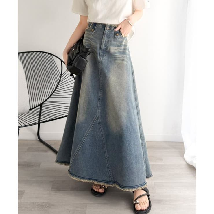 《JaVaジャバコラボ》贅沢フリンジに一目惚れ。ヴィンテージライクデニムフリンジ… | Classical Elf  | 詳細画像8 