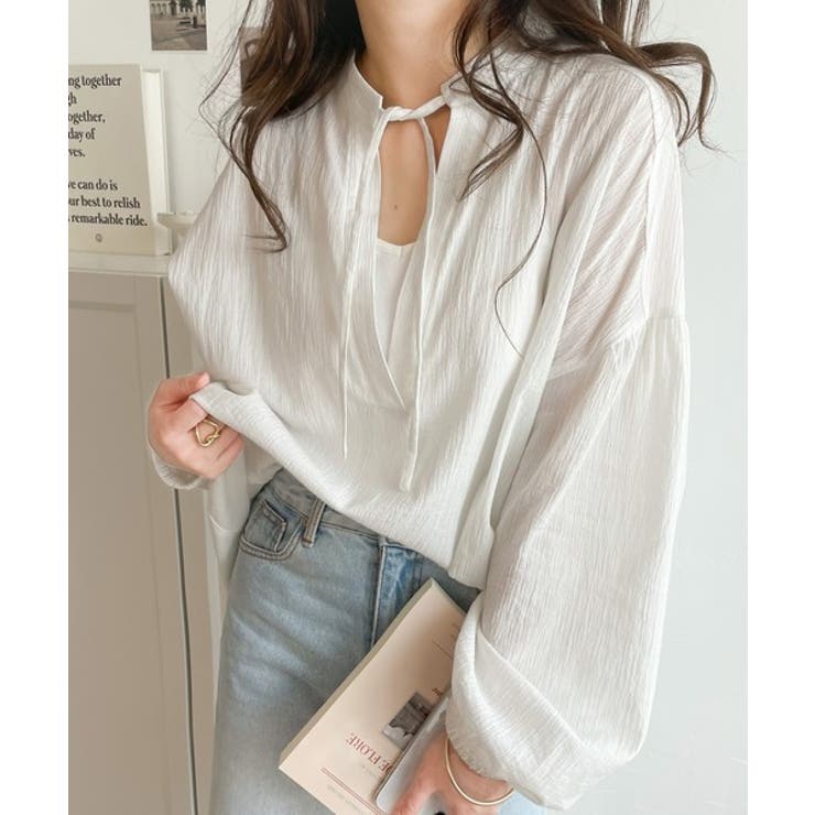 《JaVa ジャバコラボ》大人の抜け感。綿100%楊柳素材のカフタンシャツ | Classical Elf  | 詳細画像8 