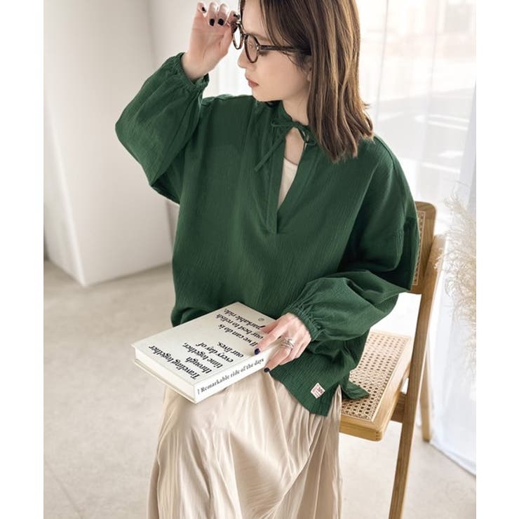 《JaVa ジャバコラボ》大人の抜け感。綿100%楊柳素材のカフタンシャツ | Classical Elf  | 詳細画像17 