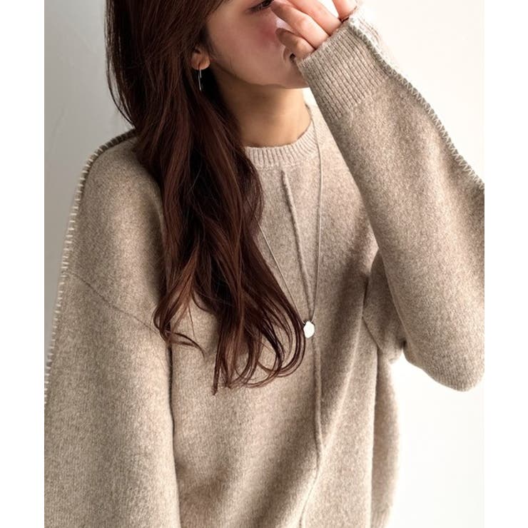 《JaVaジャバ コラボ》一枚でこなれる、立体感スリーブ×配色ステッチ。バナナス… | Classical Elf  | 詳細画像22 