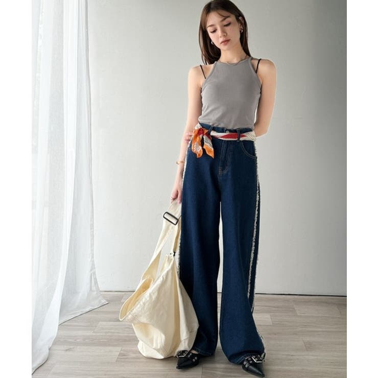 《JaVa ジャバコラボ》“背中で魅せる”。バックプリント使いアメスリキャミソー… | Classical Elf  | 詳細画像17 