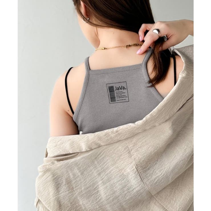 《JaVa ジャバコラボ》“背中で魅せる”。バックプリント使いアメスリキャミソー… | Classical Elf  | 詳細画像19 