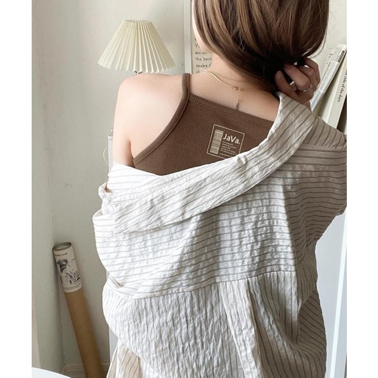 《JaVa ジャバコラボ》“背中で魅せる”。バックプリント使いアメスリキャミソー… | Classical Elf  | 詳細画像21 