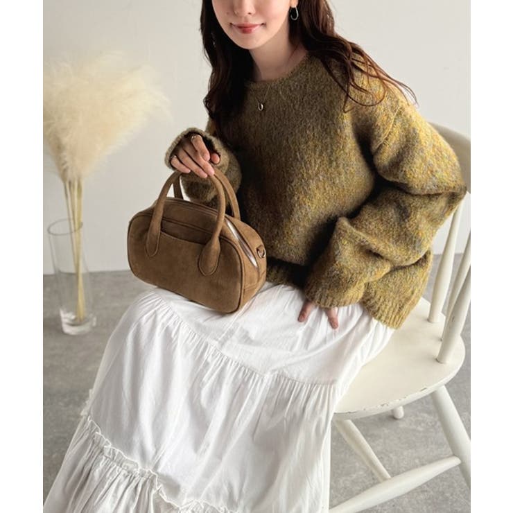 《JaVaジャバコラボ》秋冬の鉄板。日常にふわふわな彩りを。クルーネックミックス… | Classical Elf  | 詳細画像27 