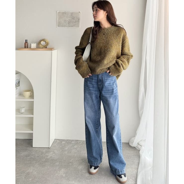 《JaVaジャバコラボ》秋冬の鉄板。日常にふわふわな彩りを。クルーネックミックス… | Classical Elf  | 詳細画像31 