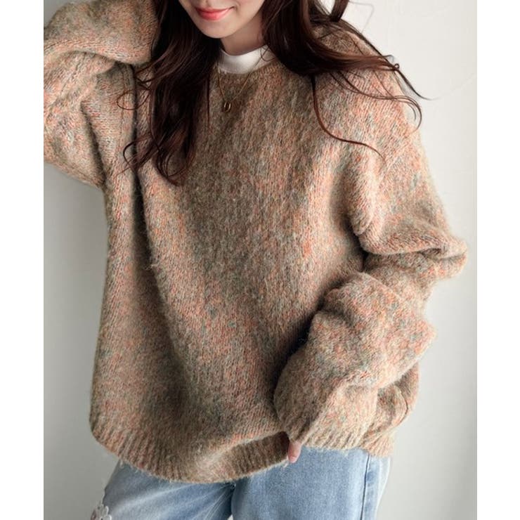 《JaVaジャバコラボ》秋冬の鉄板。日常にふわふわな彩りを。クルーネックミックス… | Classical Elf  | 詳細画像33 