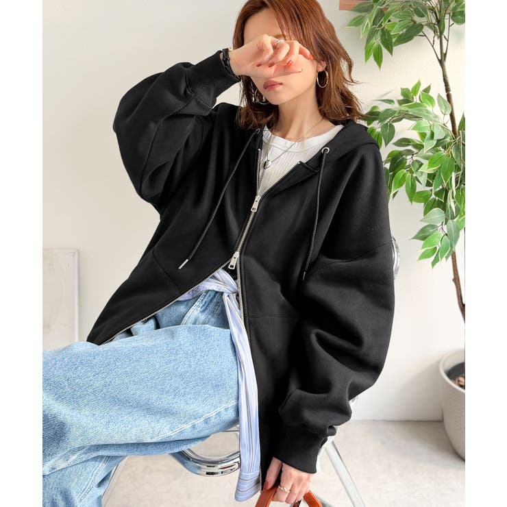 《JaVaジャバコラボ》シルエットアレンジ自在♪毎日使いに頼れる一枚◎ダブルジッ… | Classical Elf  | 詳細画像4 