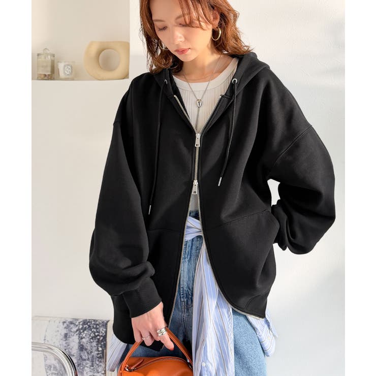 《JaVaジャバコラボ》シルエットアレンジ自在♪毎日使いに頼れる一枚◎ダブルジッ… | Classical Elf  | 詳細画像5 