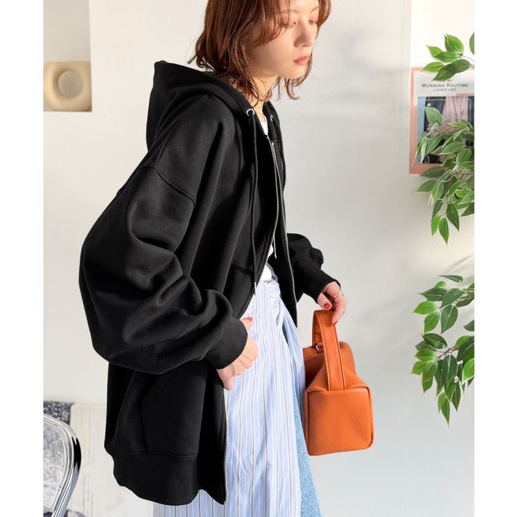 《JaVaジャバコラボ》シルエットアレンジ自在♪毎日使いに頼れる一枚◎ダブルジッ… | Classical Elf  | 詳細画像6 