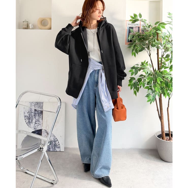 《JaVaジャバコラボ》シルエットアレンジ自在♪毎日使いに頼れる一枚◎ダブルジッ… | Classical Elf  | 詳細画像7 