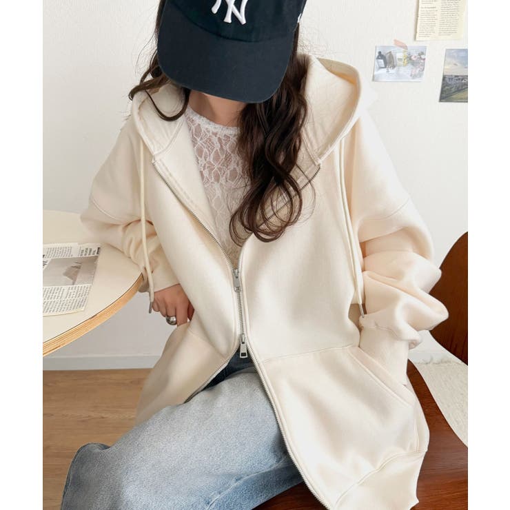 《JaVaジャバコラボ》シルエットアレンジ自在♪毎日使いに頼れる一枚◎ダブルジッ… | Classical Elf  | 詳細画像9 