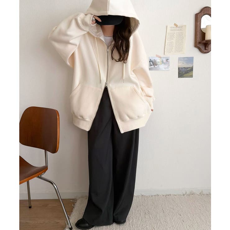 《JaVaジャバコラボ》シルエットアレンジ自在♪毎日使いに頼れる一枚◎ダブルジッ… | Classical Elf  | 詳細画像10 