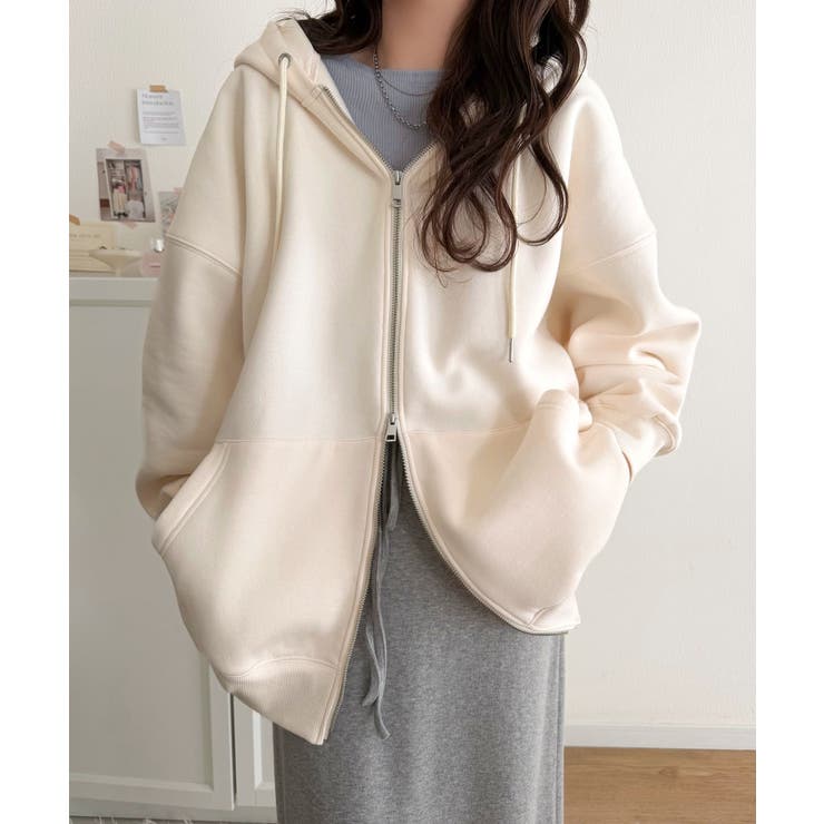 《JaVaジャバコラボ》シルエットアレンジ自在♪毎日使いに頼れる一枚◎ダブルジッ… | Classical Elf  | 詳細画像13 