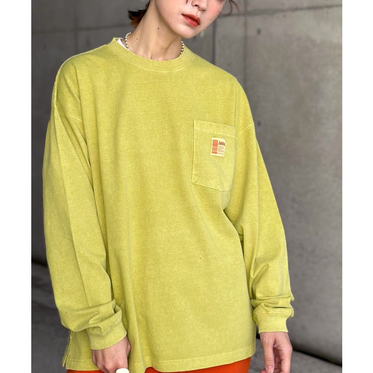 《JaVaジャバ コラボ》綿100％ピグメント加工ポケット付きロングTee | Classical Elf Men | 詳細画像37 