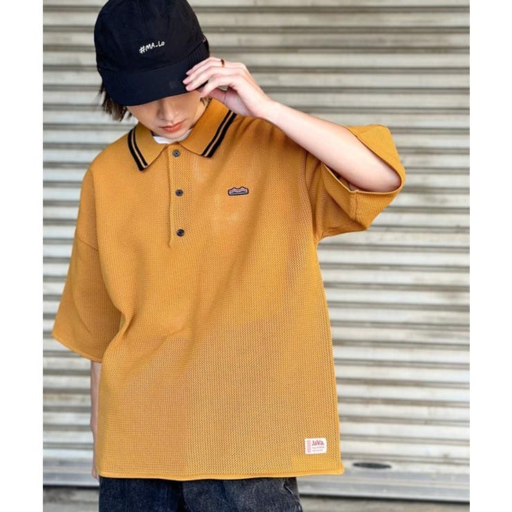 《JaVaジャバ コラボ》大人のスポーティー。超軽量襟ラインニットポロ | Classical Elf  | 詳細画像19 