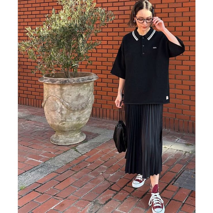 《JaVaジャバ コラボ》大人のスポーティー。超軽量襟ラインニットポロ | Classical Elf  | 詳細画像5 