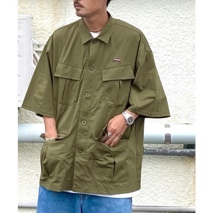 JaVaジャバ 別注》多機能!TECH素材 BDUシャツ[品番 JaVaジャバ 別注》多機能!TECH素材 BDUシャツ[品番