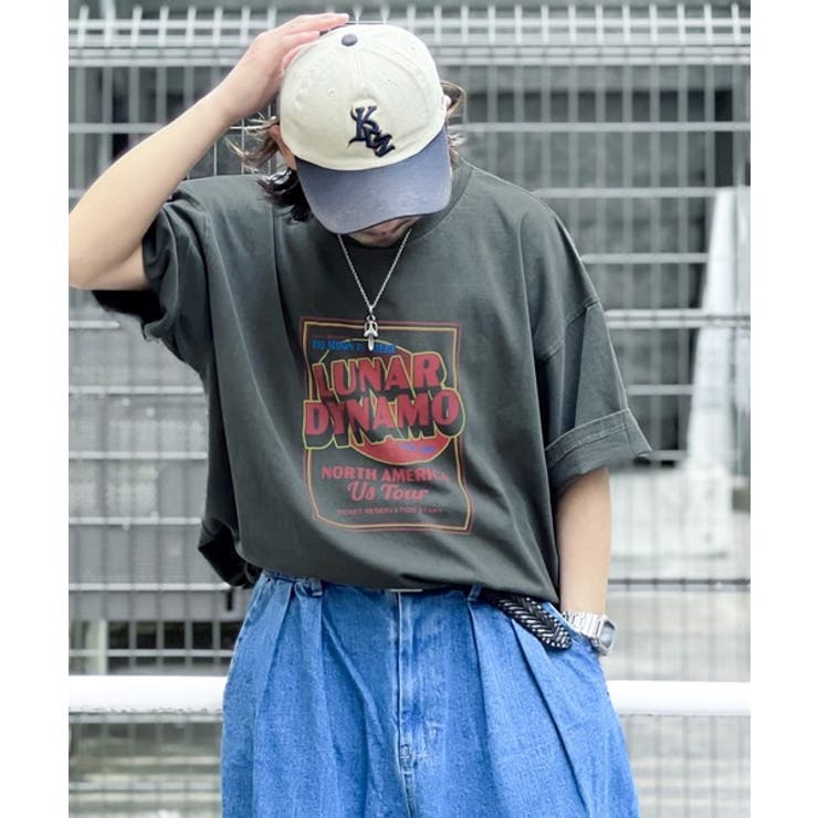 キャッチーな大人夏Tee。綿100%ピグメントロゴビッグTシャツ[品番：WZ000004654]｜Classical Elf  （クラシカルエルフ）のレディースファッション通販｜SHOPLIST（ショップリスト）