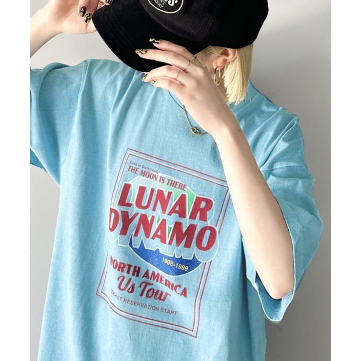 キャッチーな大人夏Tee。綿100%ピグメントロゴビッグTシャツ | Classical Elf  | 詳細画像34 