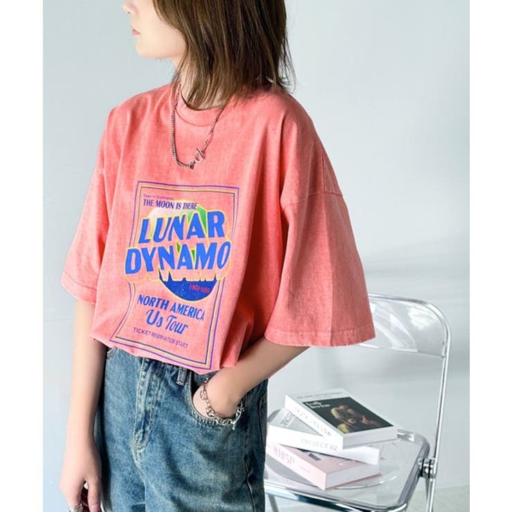 キャッチーな大人夏Tee。綿100%ピグメントロゴビッグTシャツ | Classical Elf  | 詳細画像38 