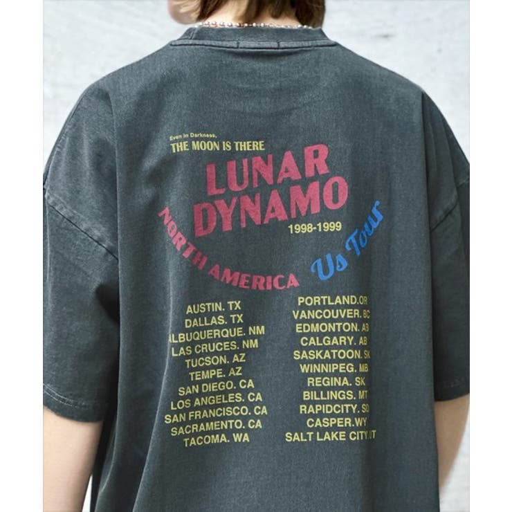 キャッチーな大人夏Tee。綿100%ピグメントロゴビッグTシャツ | Classical Elf  | 詳細画像45 