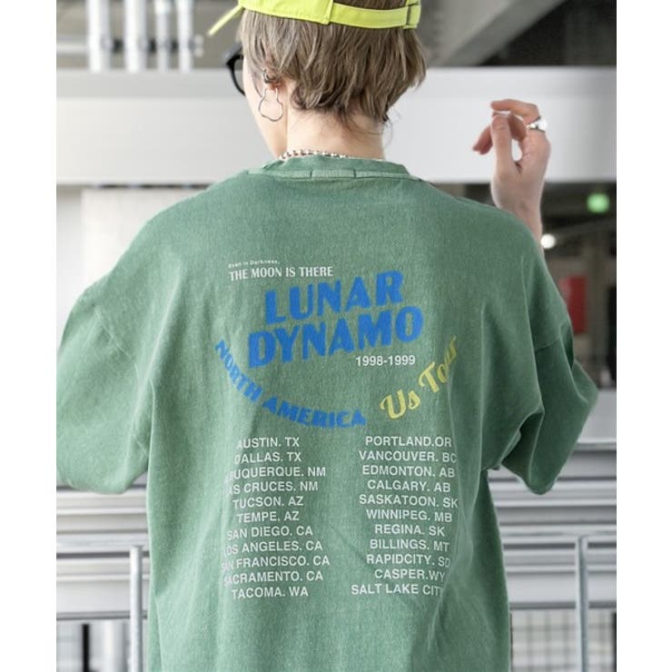 キャッチーな大人夏Tee。綿100%ピグメントロゴビッグTシャツ | Classical Elf  | 詳細画像46 