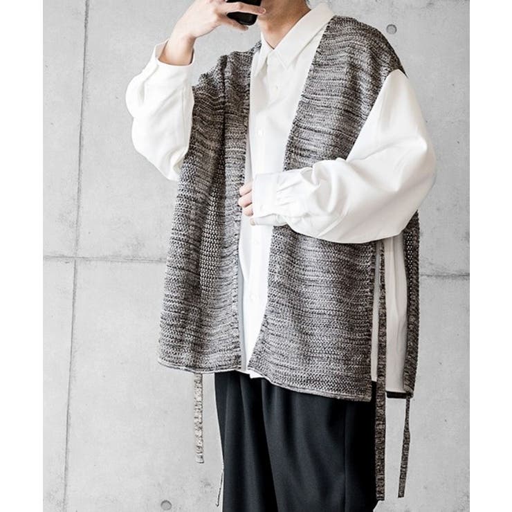 綺麗❗️ケープ アルパカシャギー フリル チェック ポンチョ 近年 ヴァレンティノ JaVa ジャバコラボ》1枚で即、トレンド感。かぎ針風ジレニット