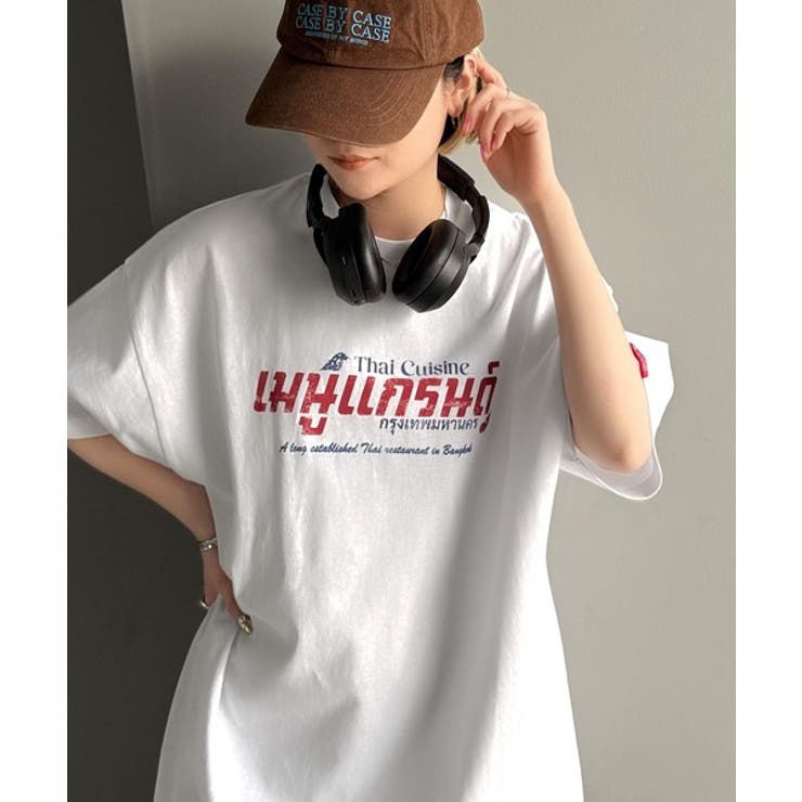 《JaVaジャバコラボ》お洒落見え確定。綿100％タイ料理メニュー風プリントルー… | Classical Elf  | 詳細画像11 