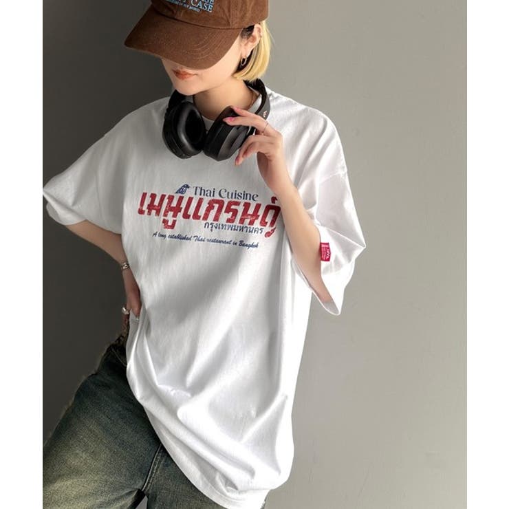 《JaVaジャバコラボ》お洒落見え確定。綿100％タイ料理メニュー風プリントルー… | Classical Elf  | 詳細画像13 