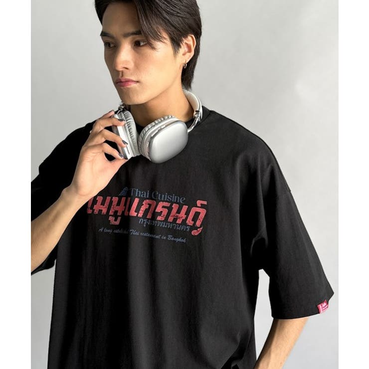 《JaVaジャバコラボ》お洒落見え確定。綿100％タイ料理メニュー風プリントルー… | Classical Elf  | 詳細画像31 