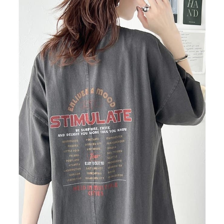 大人のラフスタイル。綿100%ピグメント加工グラフィックワンピース | Classical Elf  | 詳細画像18 