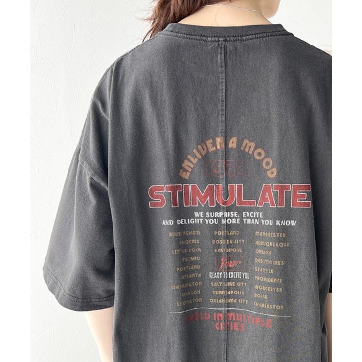 大人のラフスタイル。綿100%ピグメント加工グラフィックワンピース | Classical Elf  | 詳細画像22 