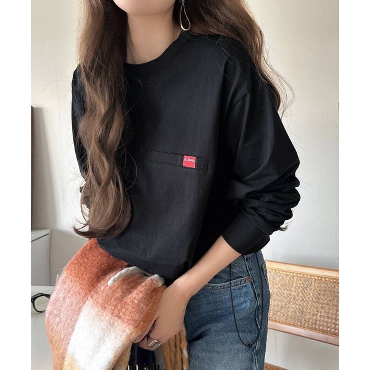 シンプルなのに格上げ。綿100％シルケット素材裾ドロストオーバーサイズTシャツ | Classical Elf  | 詳細画像29 