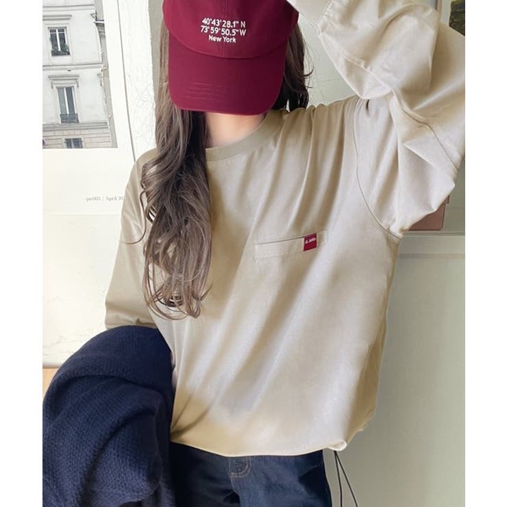 シンプルなのに格上げ。綿100％シルケット素材裾ドロストオーバーサイズTシャツ | Classical Elf  | 詳細画像52 