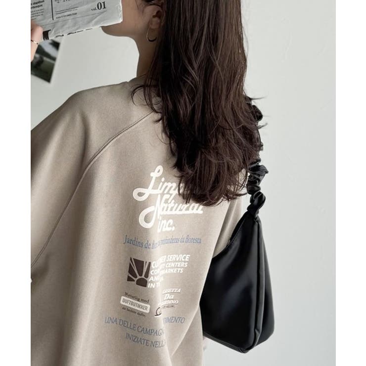 カジュアルコーデの主役に。イベントバックロゴ裏起毛プルオーバー | Classical Elf  | 詳細画像30 