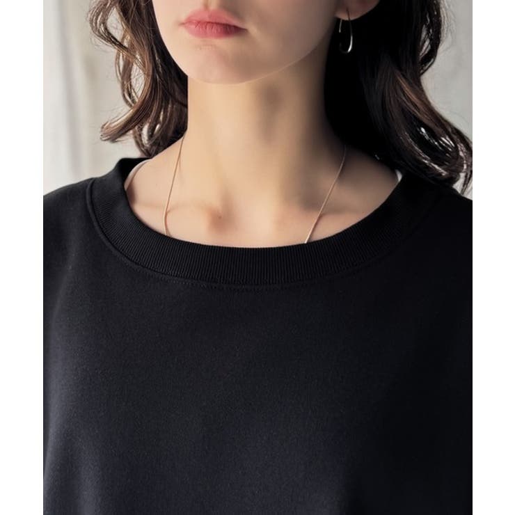 リラクシーに着こなす、オンナっぽカジュアル！裏起毛ワイドネックビックスウェット | Classical Elf  | 詳細画像49 