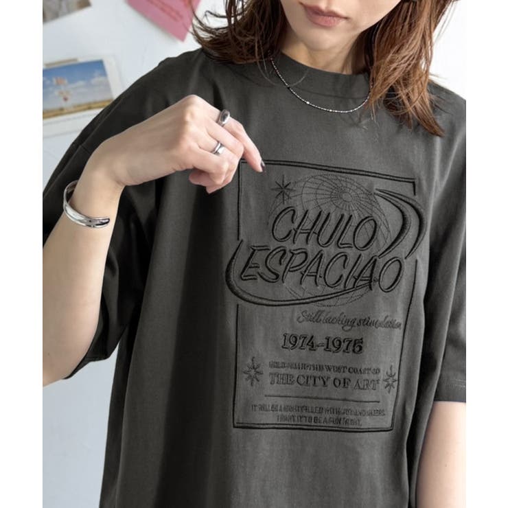 《JaVaジャバコラボ》シンプル派にも推したい！綿100％グラフィック刺繍Tシャ… | Classical Elf  | 詳細画像19 